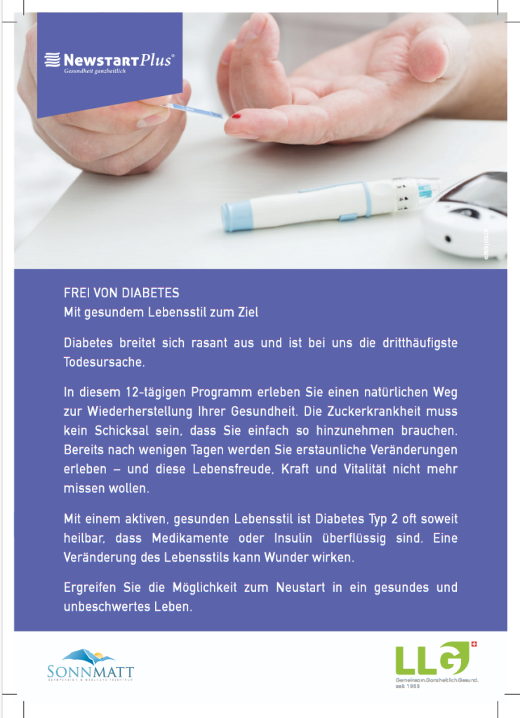 Frei von Diabetes