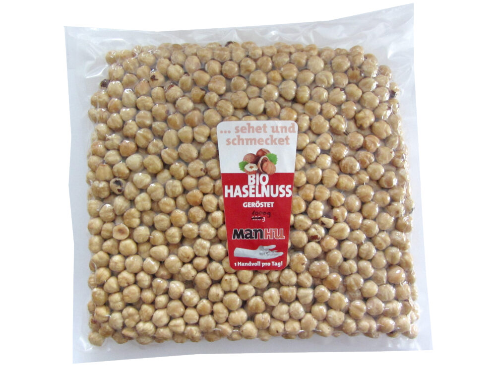 Haselnüsse geröstet Bio 1kg
