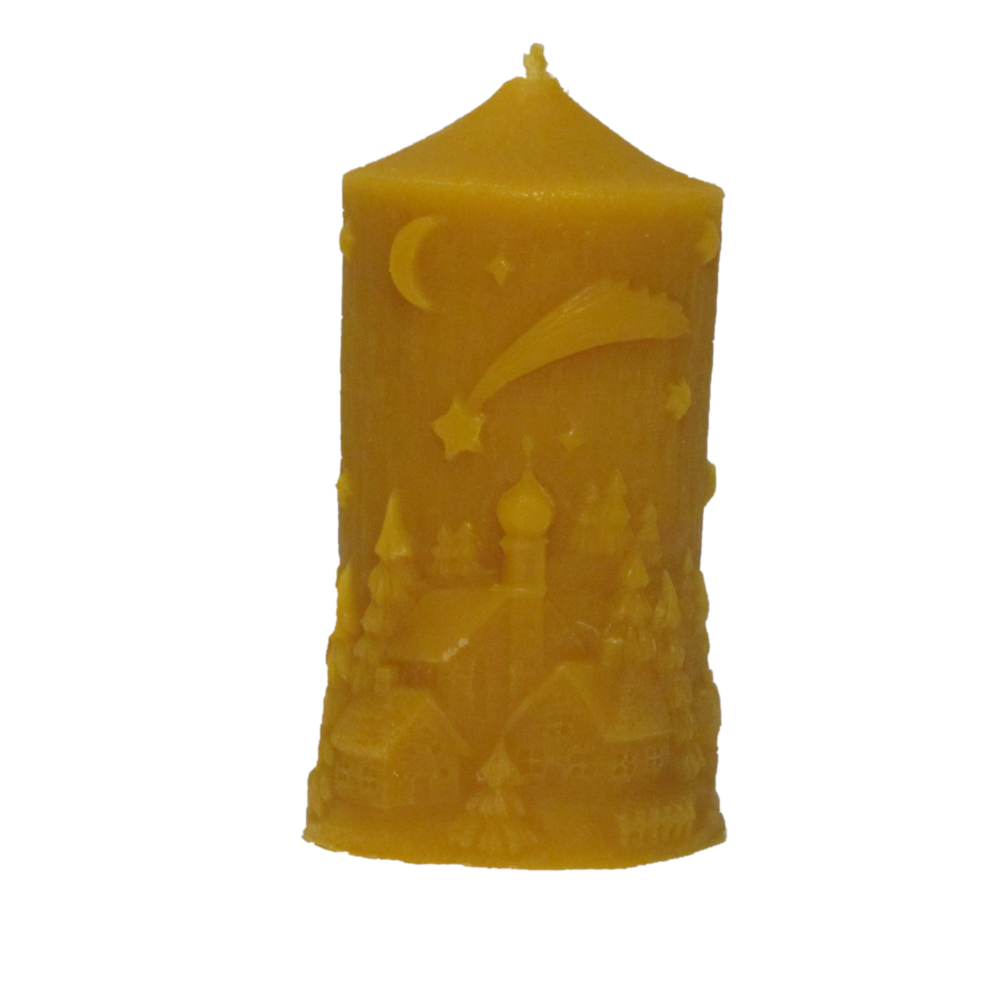 Stumpenkerze-Weihnachten
