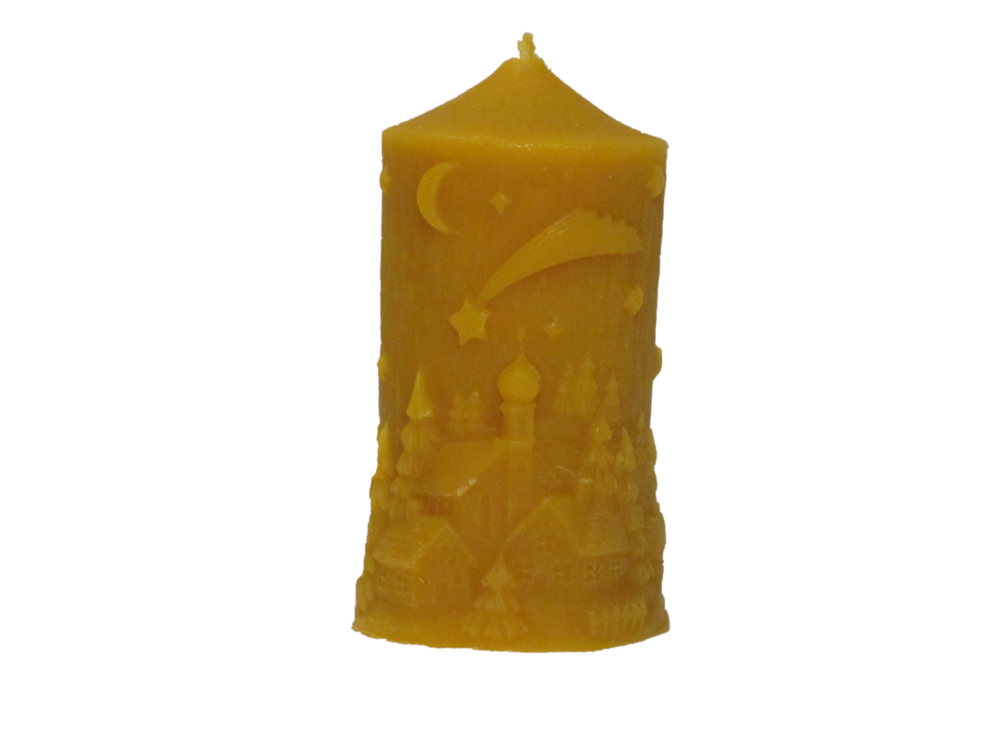 Stumpenkerze-Weihnachten