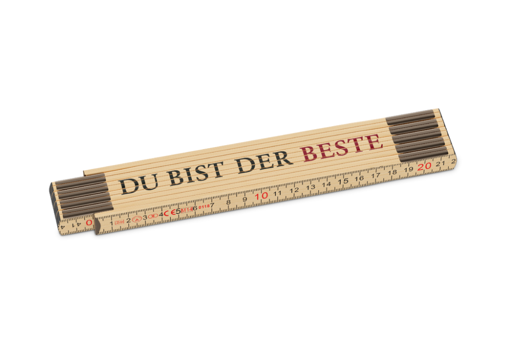 Zollstock Du bist der Beste